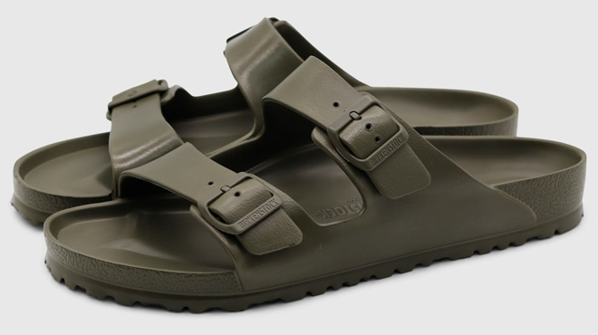 Birkenstock Arizona EVA Sandals in Khaki