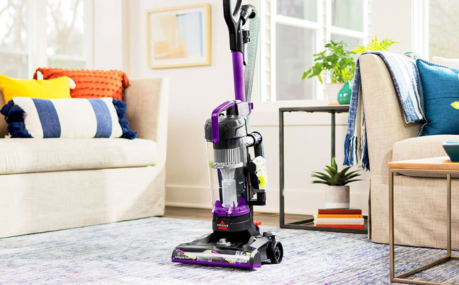 Bissell Power Force Helix Pet Deluxe Bagless Upright Vacuum