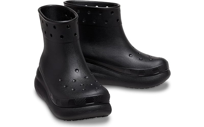 Black Crocs Unisex Adult Crush Boot