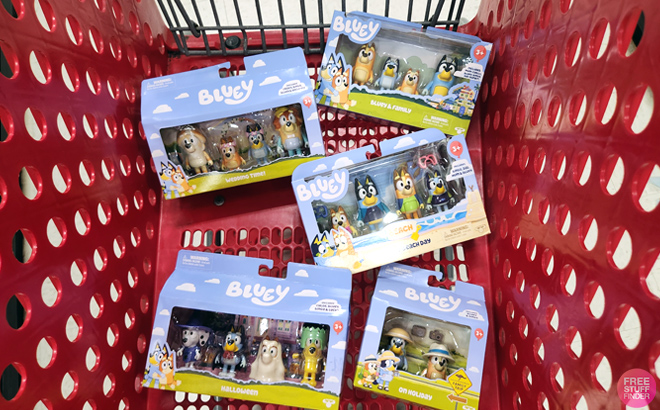 Bluey Playsets in Cart