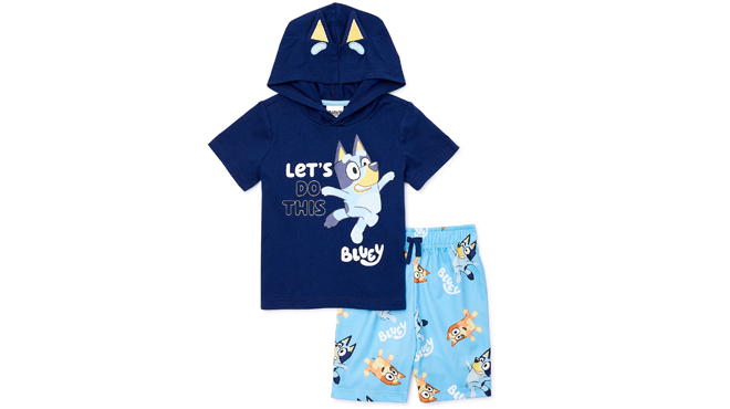 Bluey Top Shorts Set