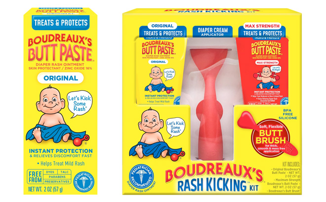 Boudreauxs Butt Paste Complete Rash Kicking Kit