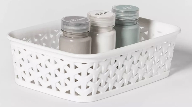 Brightroom Y Weave Mini Decorative Storage Basket