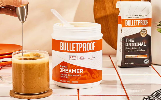 Bulletproof Creamer and Coffee