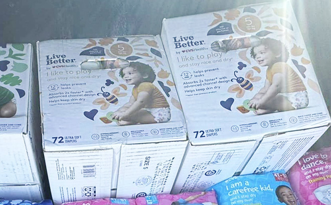 Buy Live Better by CVS Health Diapers 72 Count