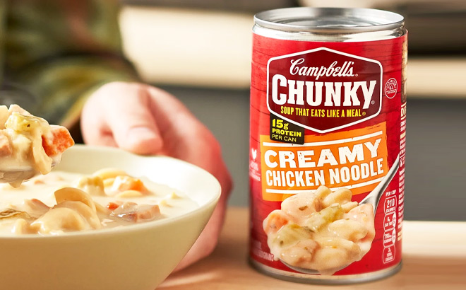 Campbells Chunky Creamy Chicken Noodle Soup