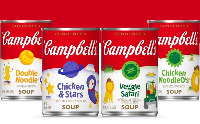 Campbells Condensed Kids Chicken and Stars Soup