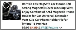 Car Mount Checkout