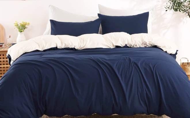 Caromio 3 Piece Duvet Cover Set