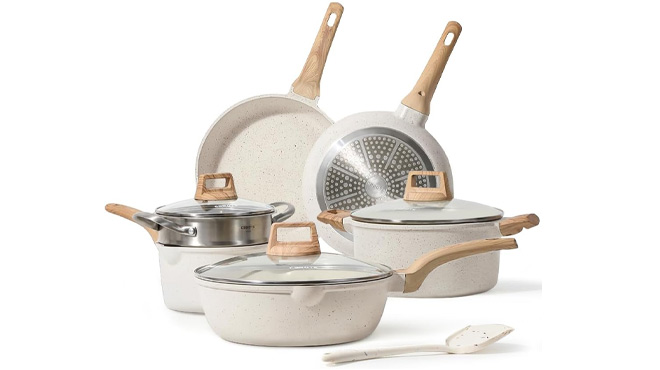 Carote Pots and Pans 10 Piece Cookware Set