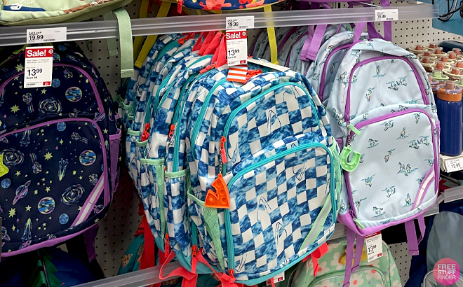 Cat Jack Kids Backpacks in a Store 