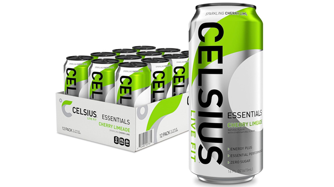 Celsius Energy Drink 12 Pack Cherry Limeade