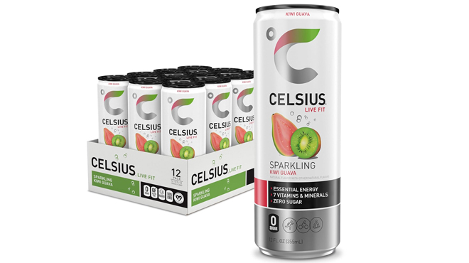 Celsius Energy Drink 12 Pack Kiwi Guava