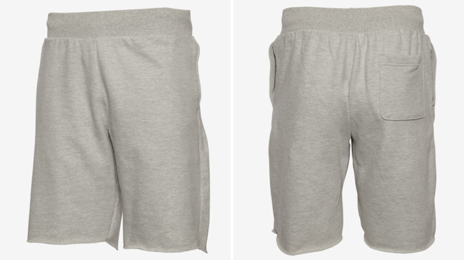 Champion Logo Shorts Grey