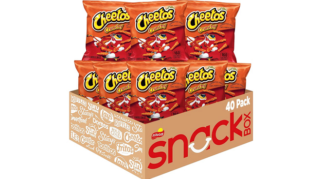 Cheetos Cheese Flavored Snacks 40 Count