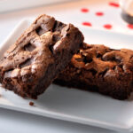 Chick-Fil-A Brownies on a Plate