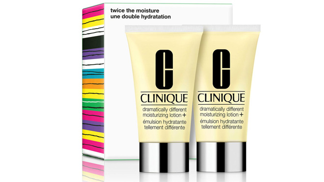 Clinique Twice The Moisture Dramatically Different Lotion Set