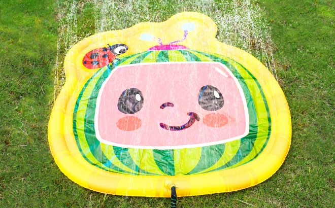 CoComelon Colorful Water Sprinkler Splash Pad