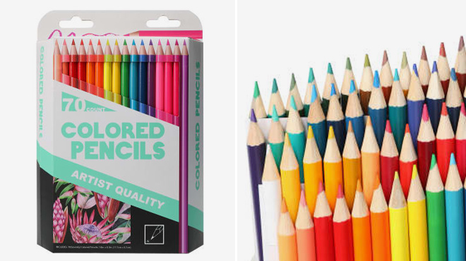 Colored Pencils 70 Count