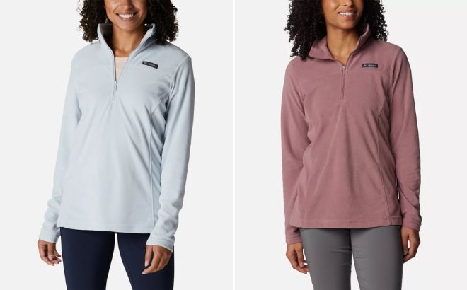 Columbia Womens Lake Aloha Half Zip Fleece Pullover