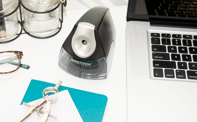 Compact Desktop Electric Pencil Sharpener