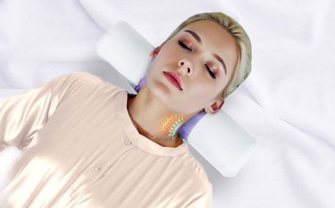 Cooling Neck Roll Pillow