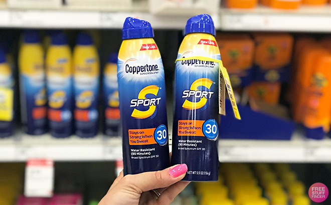 Coppertone Sport Sunscreen Spray 2 Pack