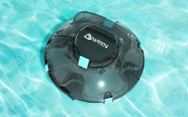 Cordless Robotic Pool Vacuum in a Pool