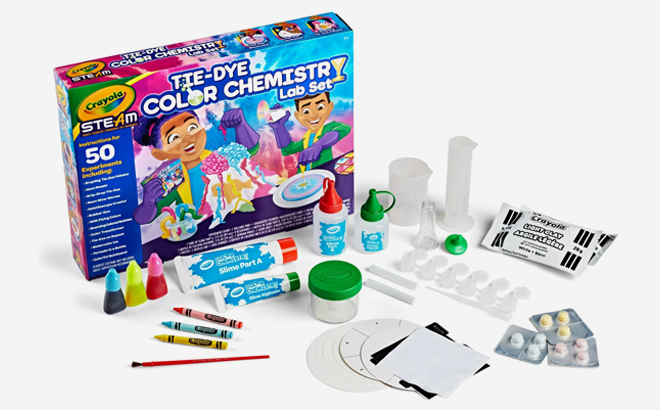 Crayola Tie Dye Color Chemistry Lab Set