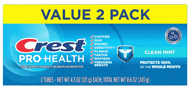 Crest Pro Health Toothpaste 2 Pack