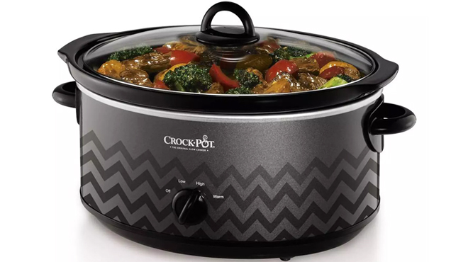 Crockpot Design To Shine Slow Cooker 7 Quart