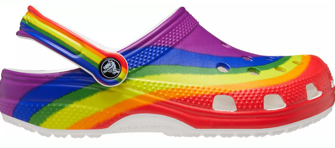 Crocs Classic Rainbow Tie Dye Clog