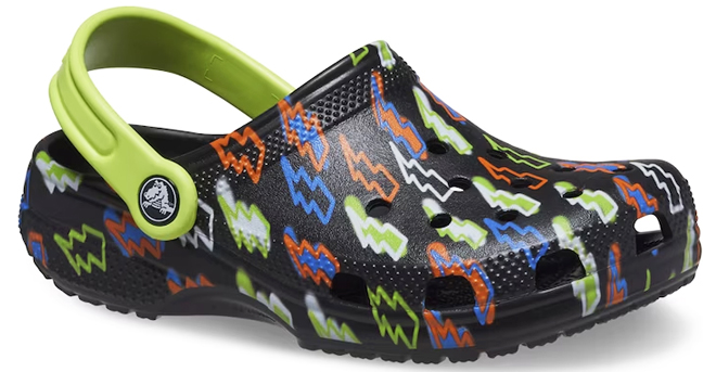 Crocs Kids Classic Lightning Bolt Clogs