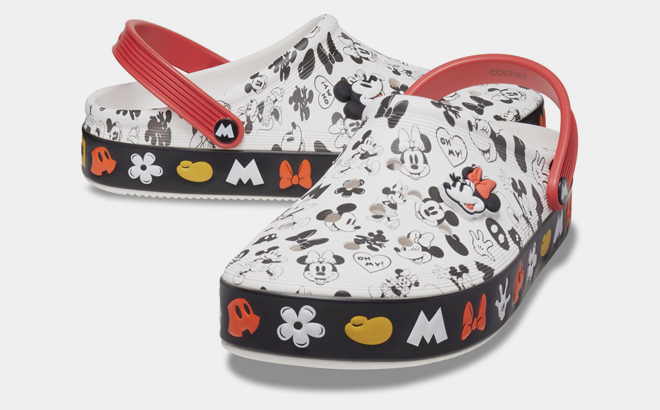 Crocs Mickey Minnie Mouse Off Court Clog