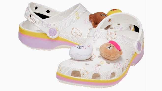 Crocs Toddlers Line Friends Classic Clogs