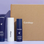 Curology Skincare Products next to Box