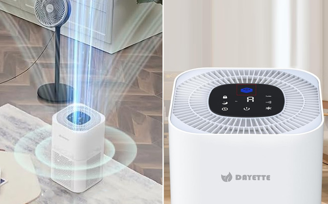 Dayette Large Room HEPA Air Purifier