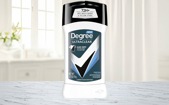 Degree Mens Deodorant on a Table 