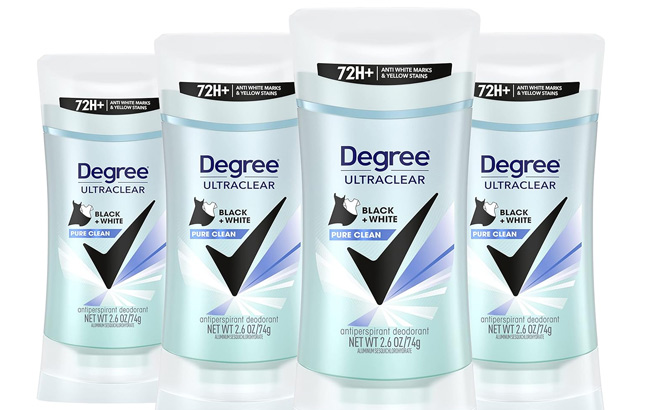 Degree Womens Deodorant 4 Pack