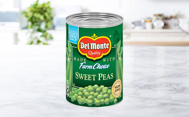 Del Monte Sweet Peas Canned Vegetables