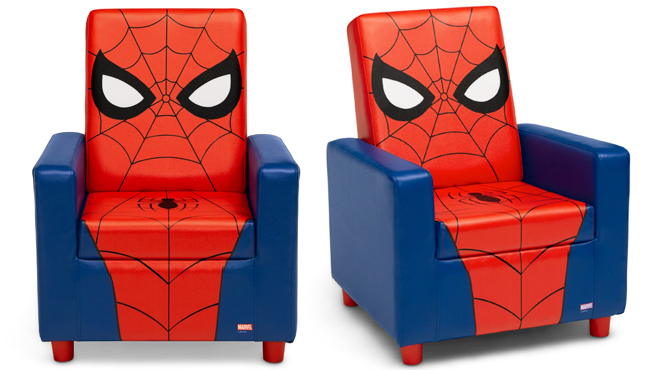 Delta Children Marvel Spider Man High Back Upholstered Chairs