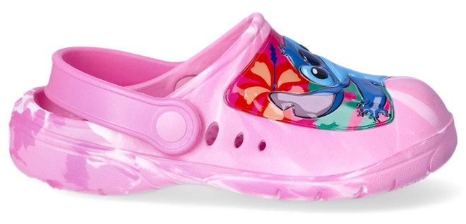 Disney Lilo Stitch Toddler Girl Clogs in Pink