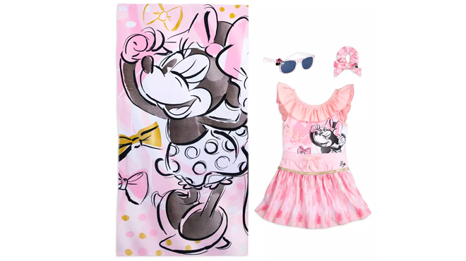 Disney Minnie Mouse Girls Swim Collection