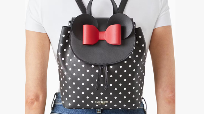 Disney X Kate Spade Minnie Mouse Backpack