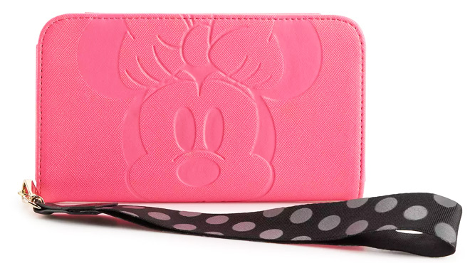 Disneys Minnie Mouse Tech Wallet with Wrist Strap