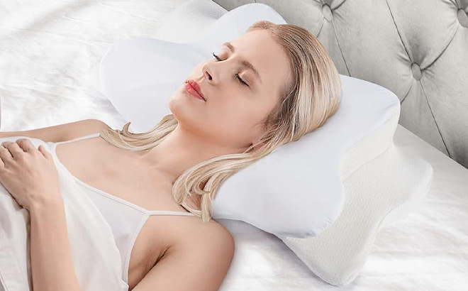 Donama Cervical Pillow on the Bed