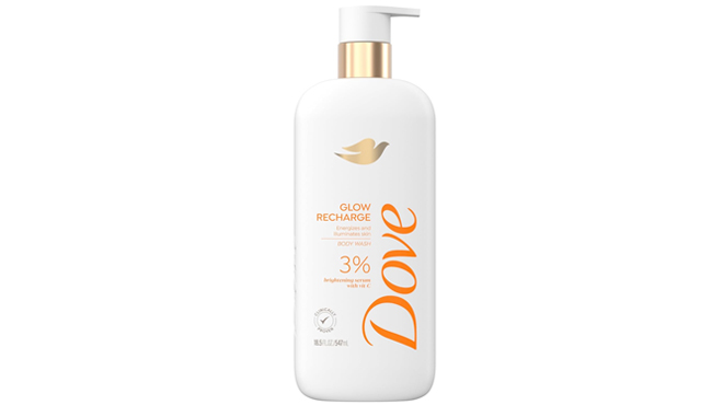 Dove Exfoliating Body Wash Glow Recharge