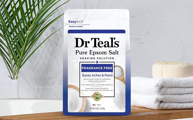 Dr Teals Fragrance Free Epsom Salt