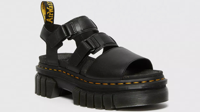 Dr Martens Ricki Nappa Platform Womens Sandals