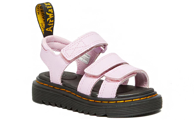Dr Martens The Klaire Toddler Sandals on a White Background
